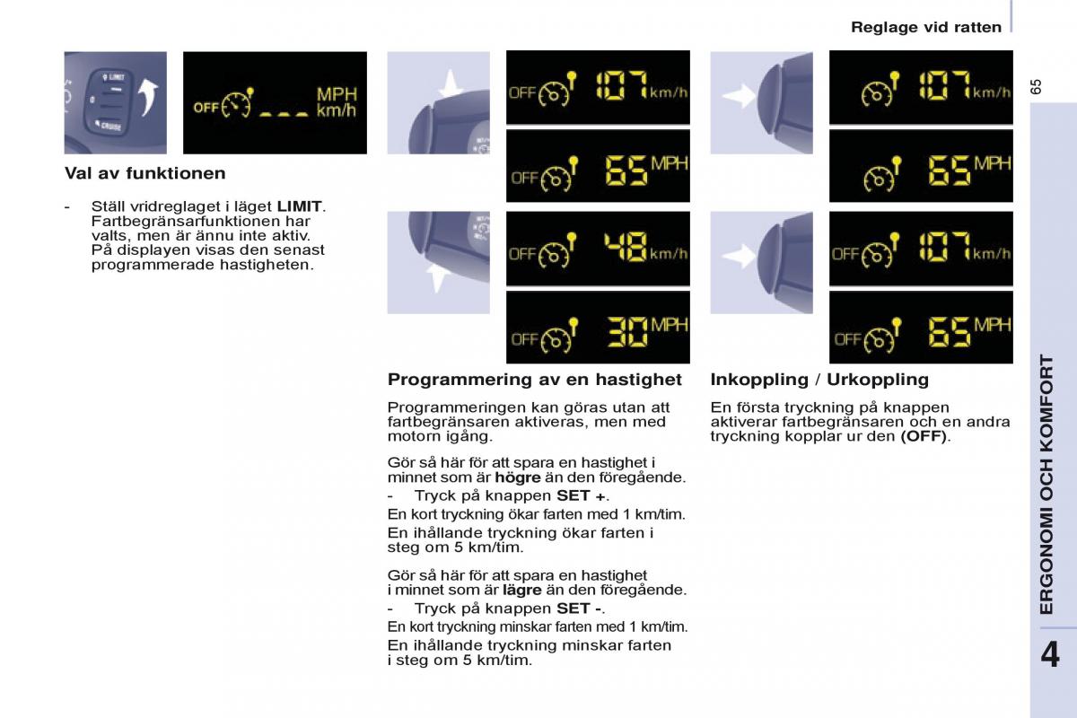 Citroen Berlingo Multispace II 2 instruktionsbok / page 67