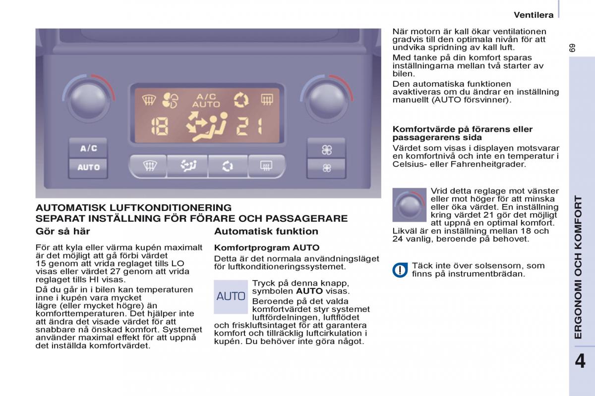 Citroen Berlingo Multispace II 2 instruktionsbok / page 71