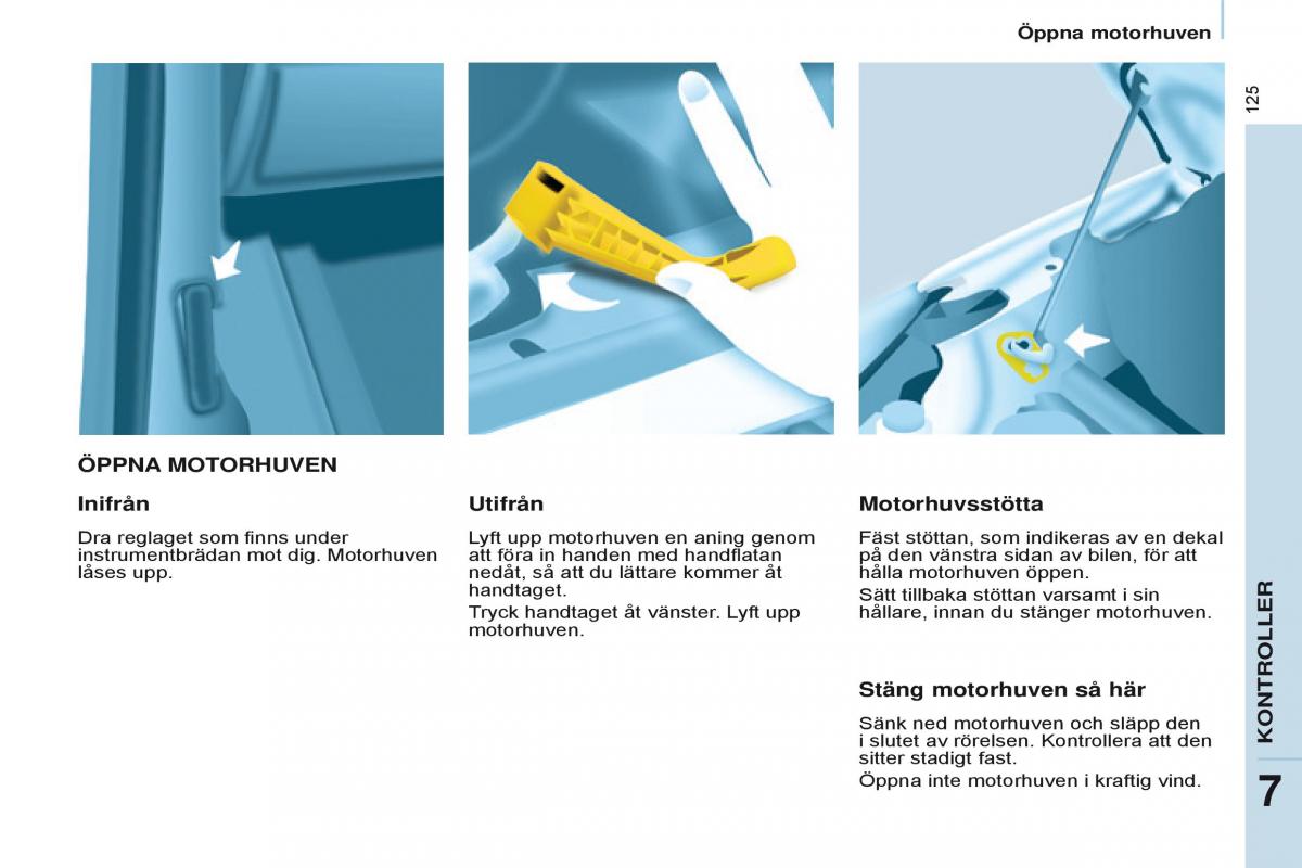 Citroen Berlingo Multispace II 2 instruktionsbok / page 127