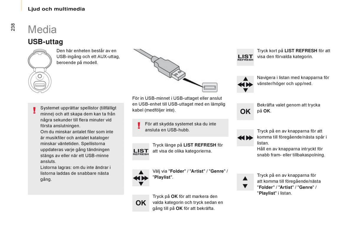 Citroen Berlingo Multispace II 2 instruktionsbok / page 240