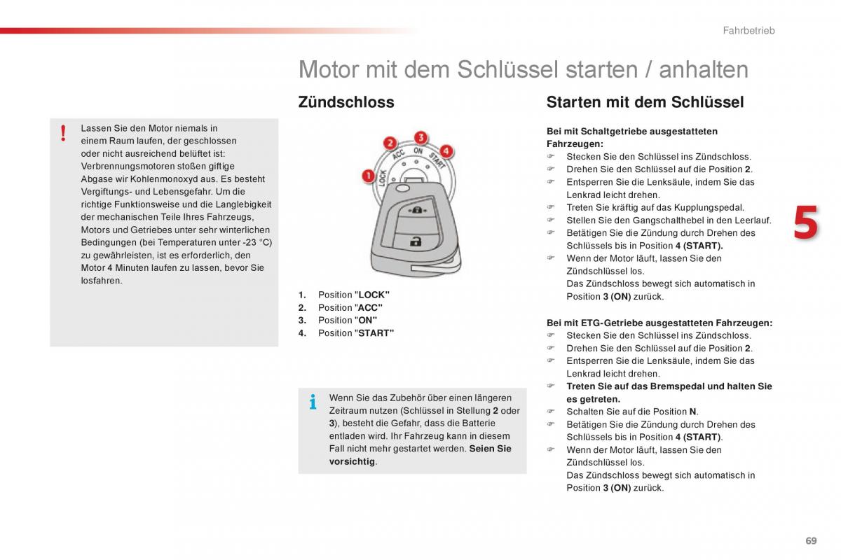 Citroen C1 II 2 Handbuch / page 71