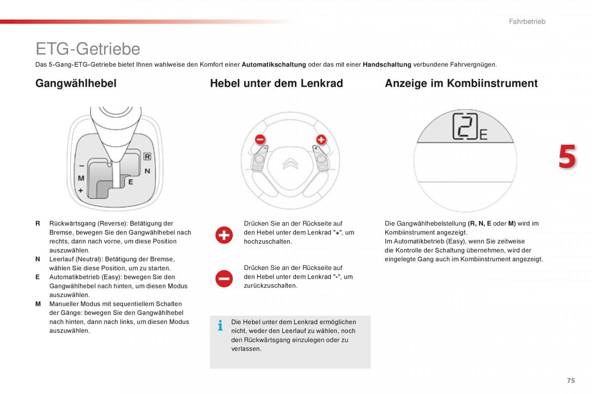 Citroen C1 II 2 Handbuch / page 77