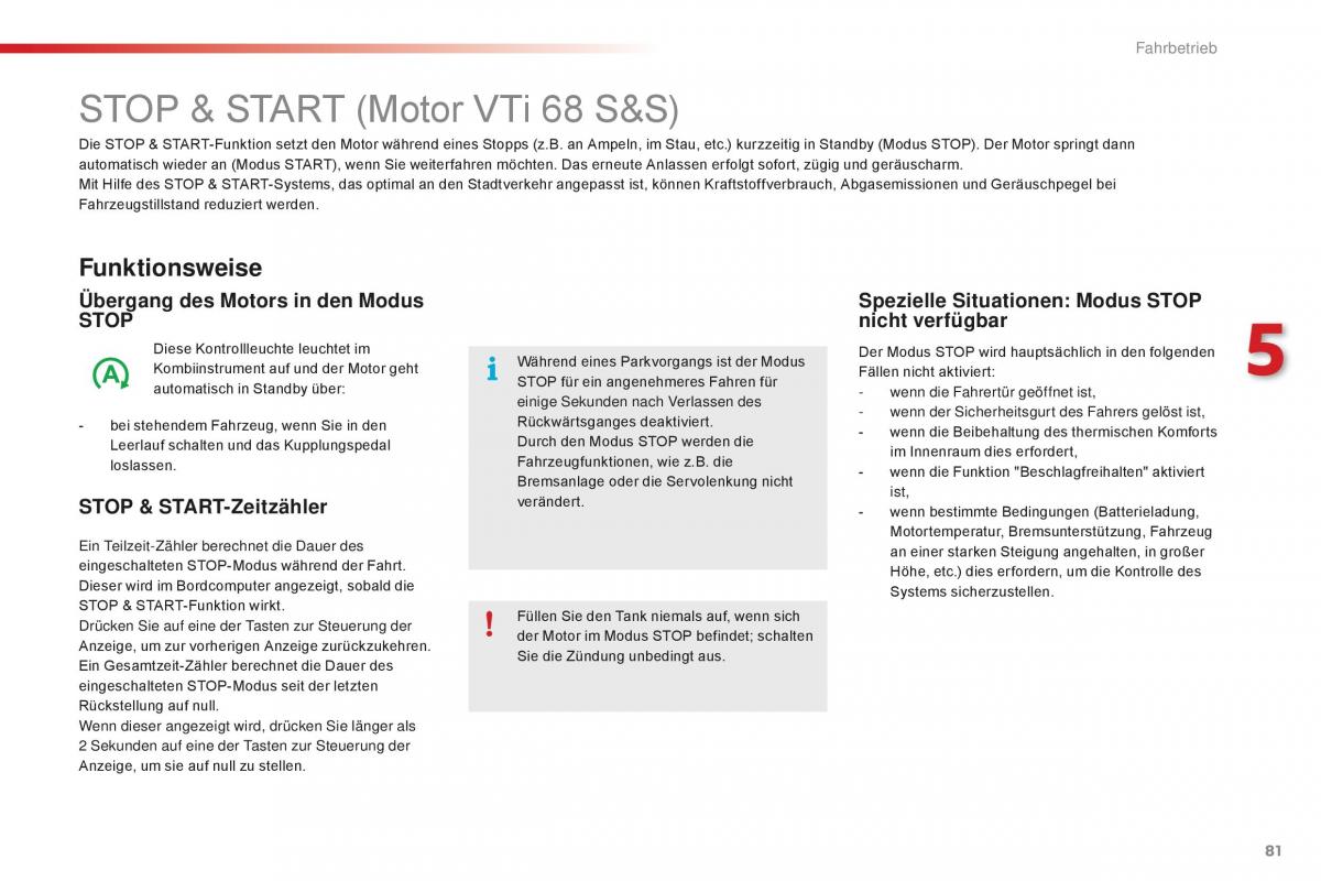 Citroen C1 II 2 Handbuch / page 83