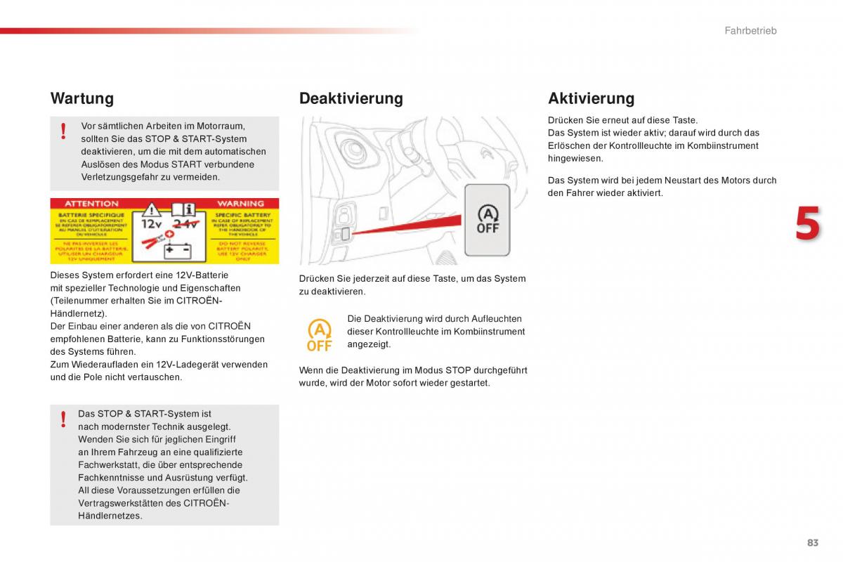 Citroen C1 II 2 Handbuch / page 85