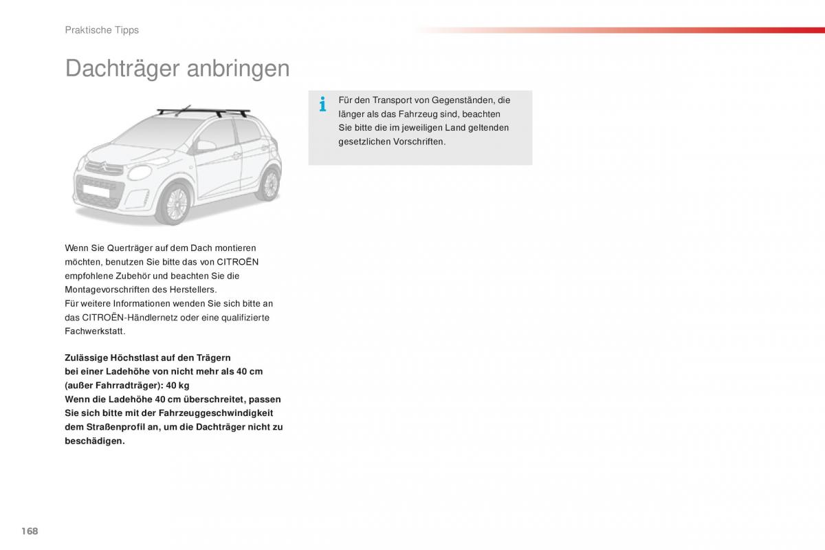 Citroen C1 II 2 Handbuch / page 170