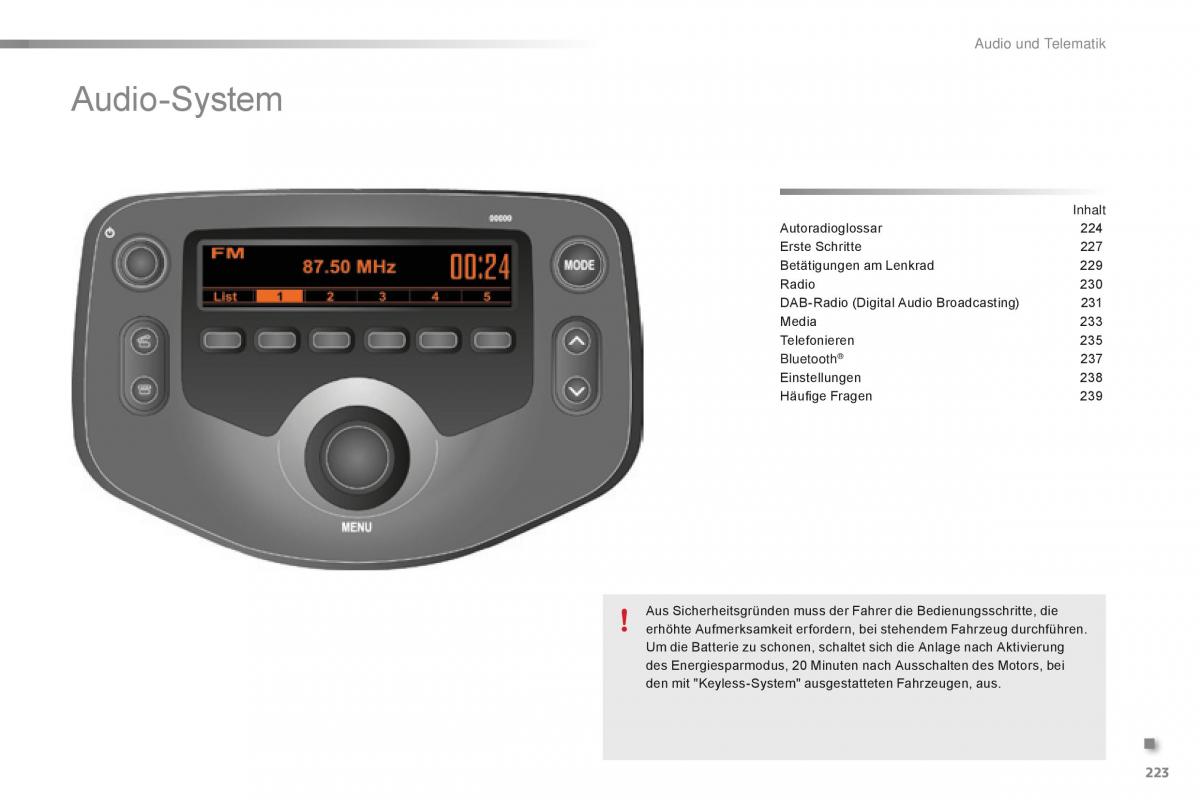 Citroen C1 II 2 Handbuch / page 225