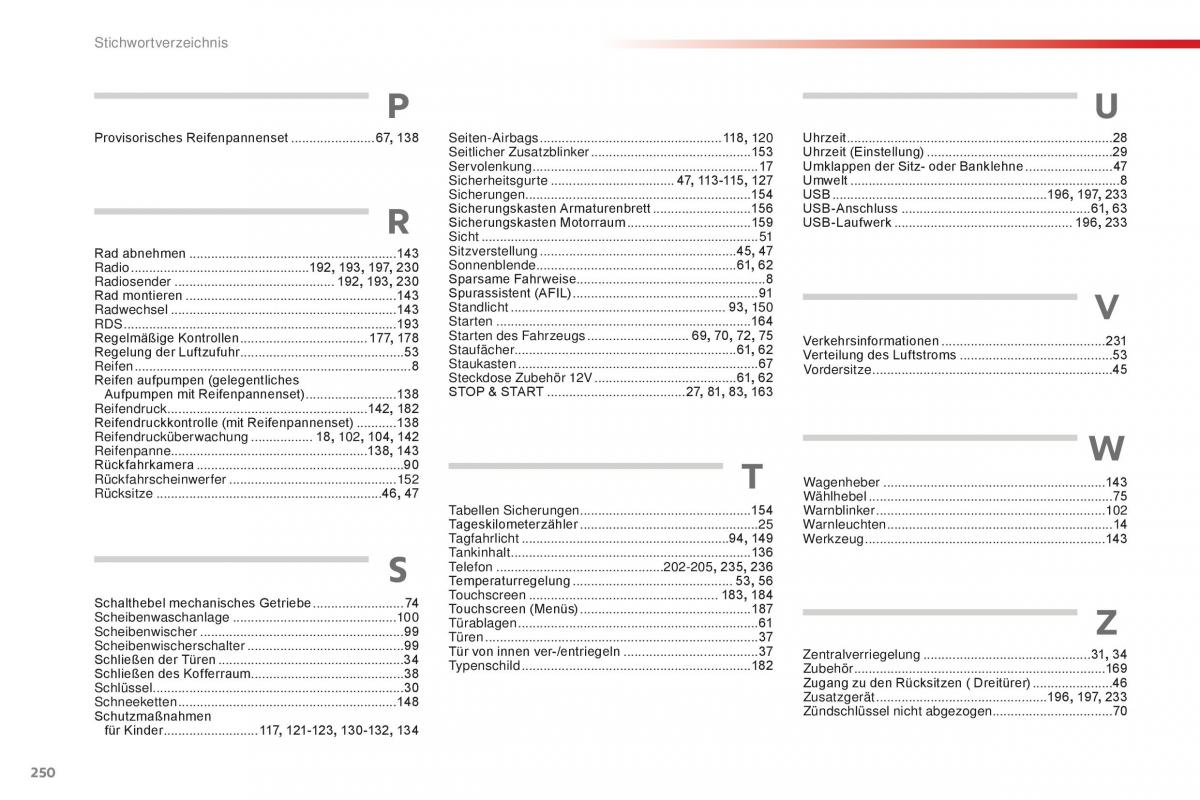 Citroen C1 II 2 Handbuch / page 252