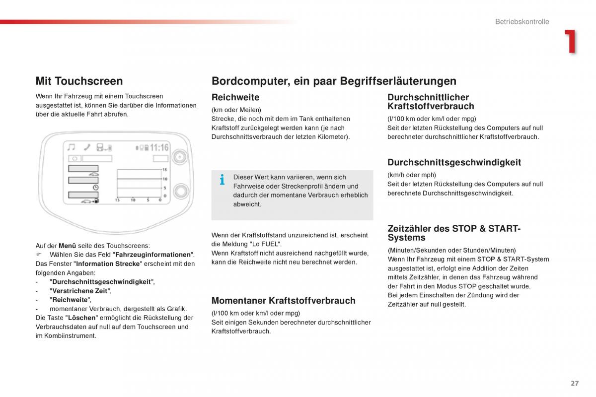 Citroen C1 II 2 Handbuch / page 29