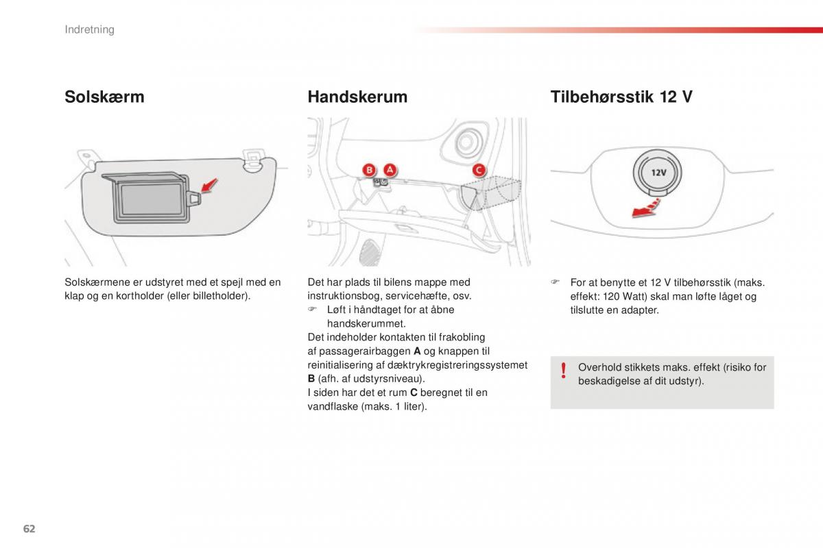 Citroen C1 II 2 Bilens instruktionsbog / page 64