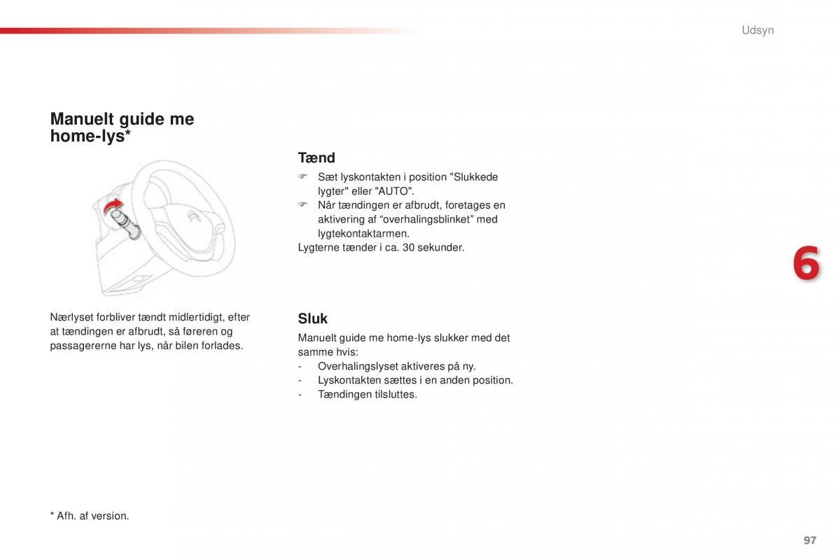 Citroen C1 II 2 Bilens instruktionsbog / page 99