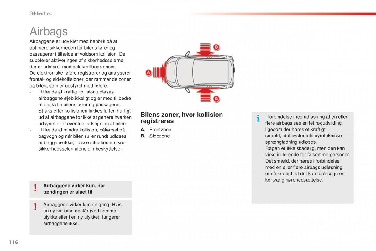 Citroen C1 II 2 Bilens instruktionsbog / page 118