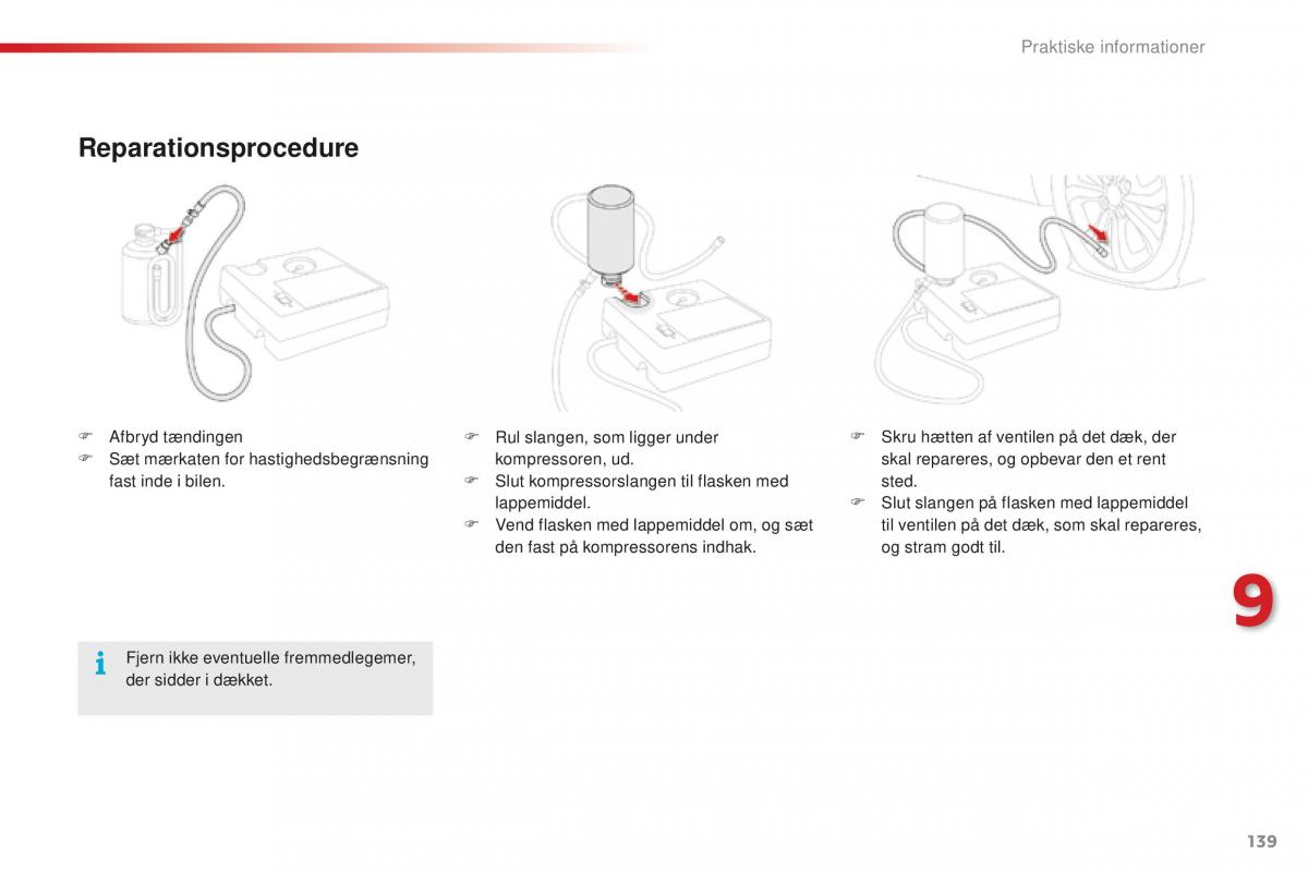 Citroen C1 II 2 Bilens instruktionsbog / page 141