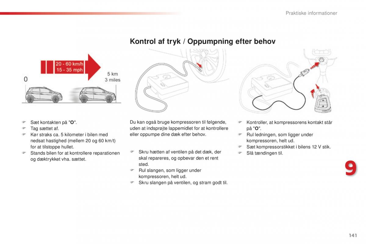 Citroen C1 II 2 Bilens instruktionsbog / page 143