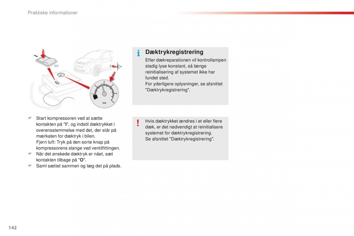 Citroen C1 II 2 Bilens instruktionsbog / page 144