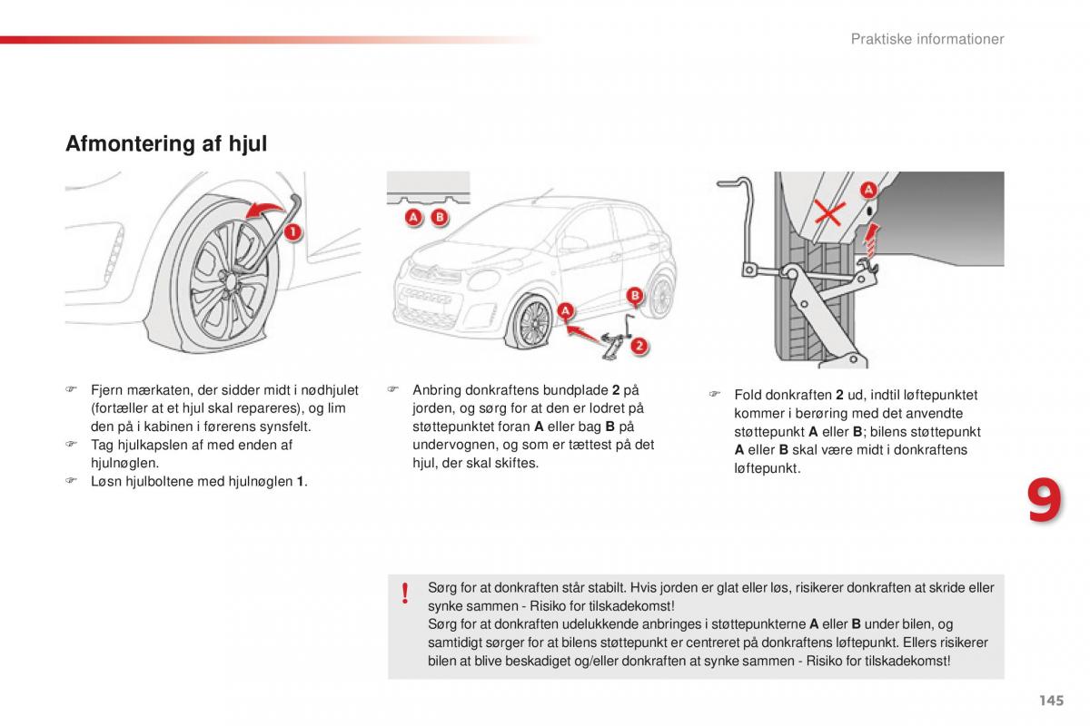 Citroen C1 II 2 Bilens instruktionsbog / page 147