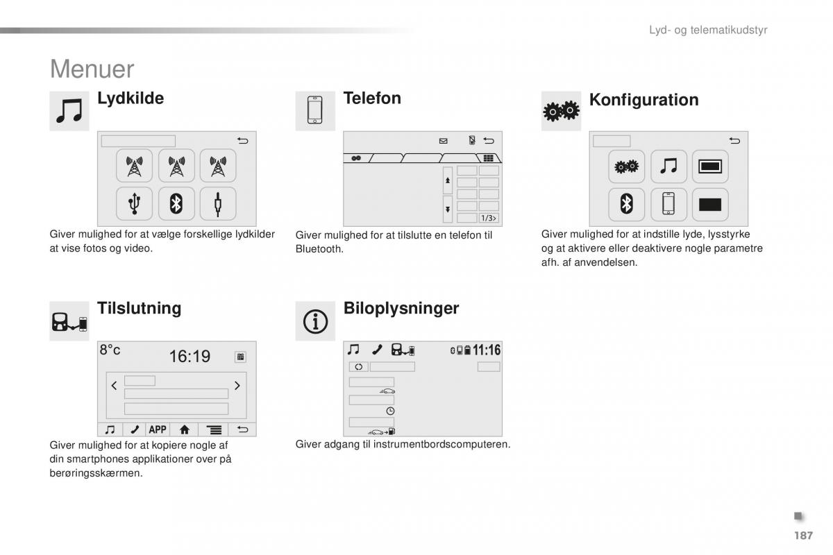 Citroen C1 II 2 Bilens instruktionsbog / page 189