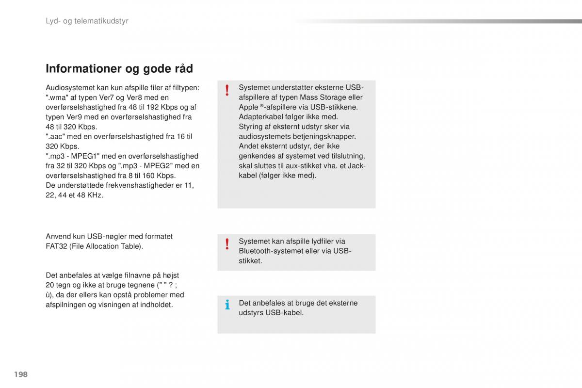 Citroen C1 II 2 Bilens instruktionsbog / page 200