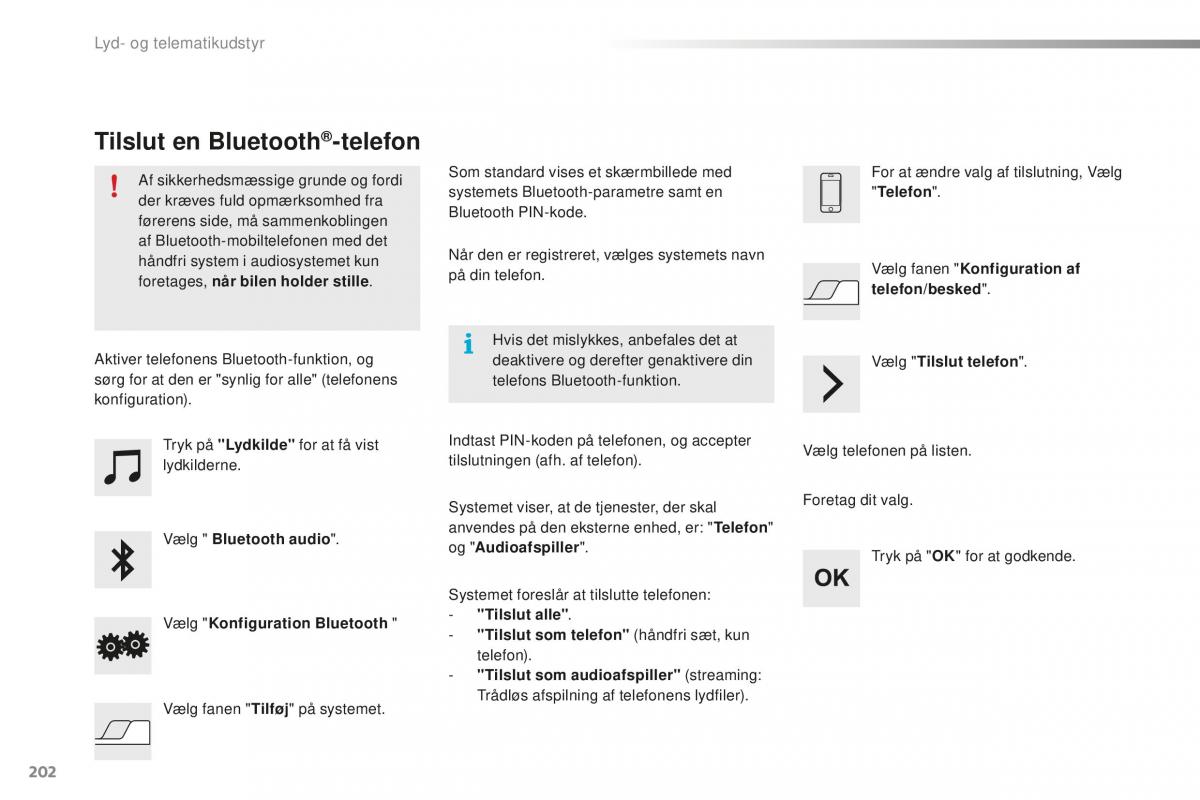 Citroen C1 II 2 Bilens instruktionsbog / page 204