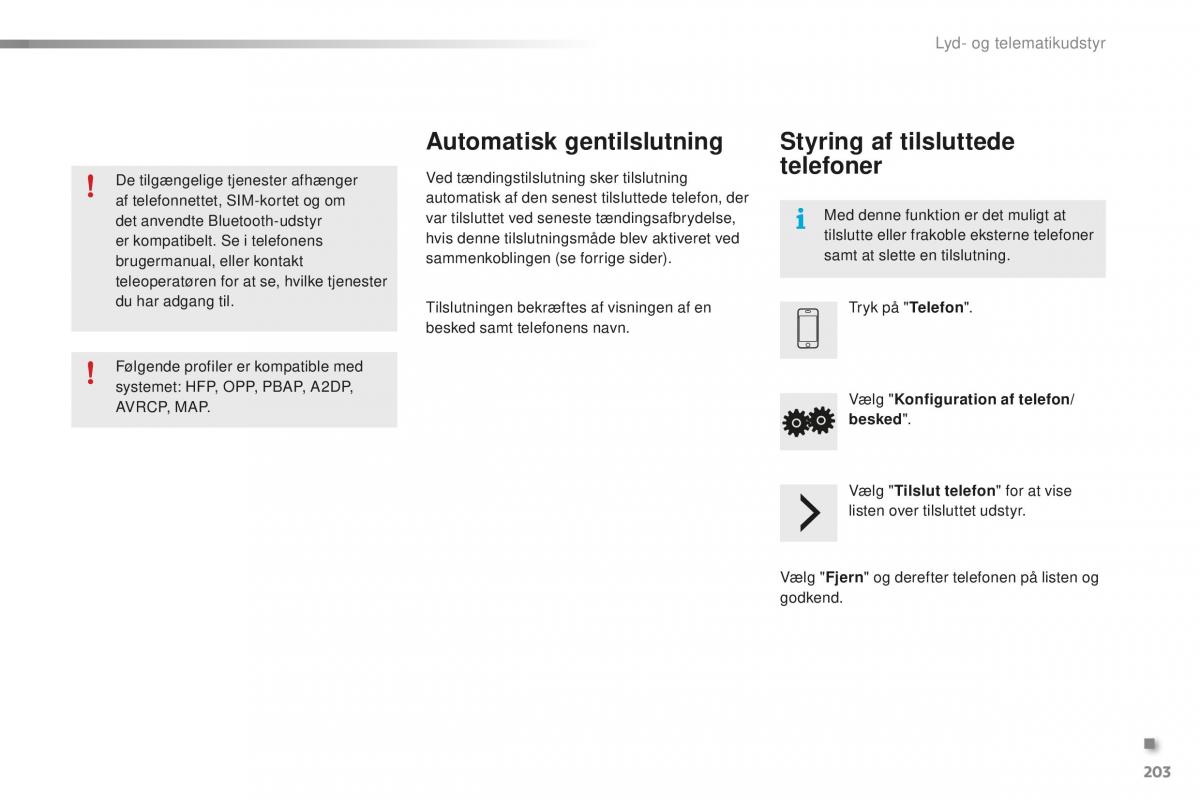 Citroen C1 II 2 Bilens instruktionsbog / page 205