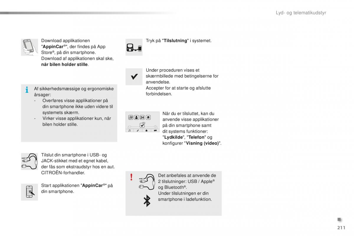 Citroen C1 II 2 Bilens instruktionsbog / page 213