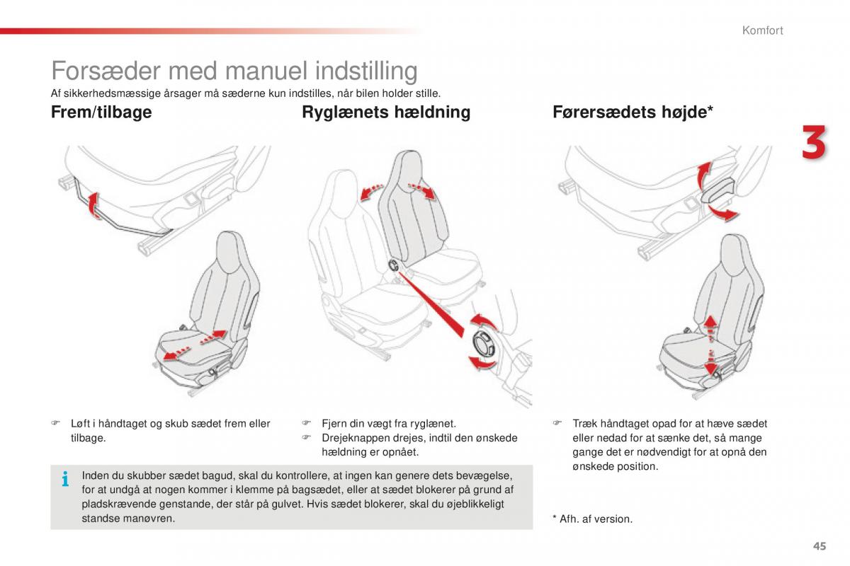 Citroen C1 II 2 Bilens instruktionsbog / page 47