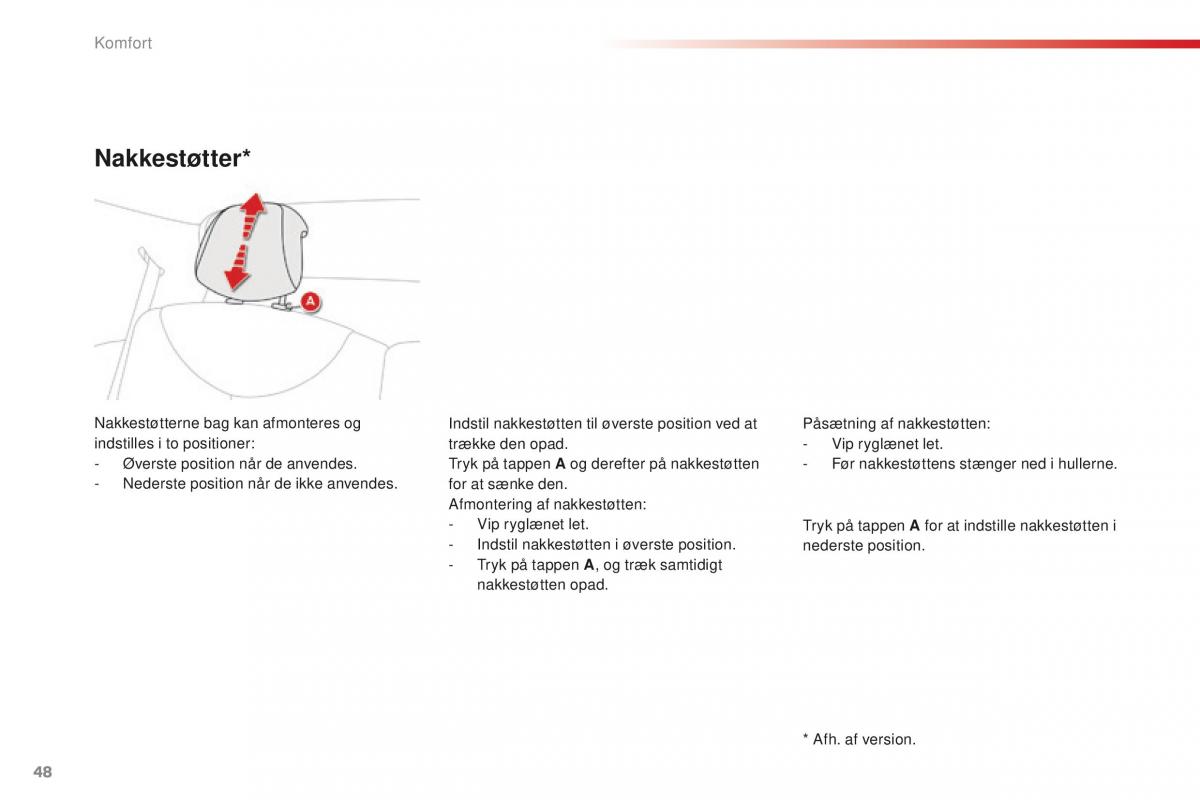 Citroen C1 II 2 Bilens instruktionsbog / page 50