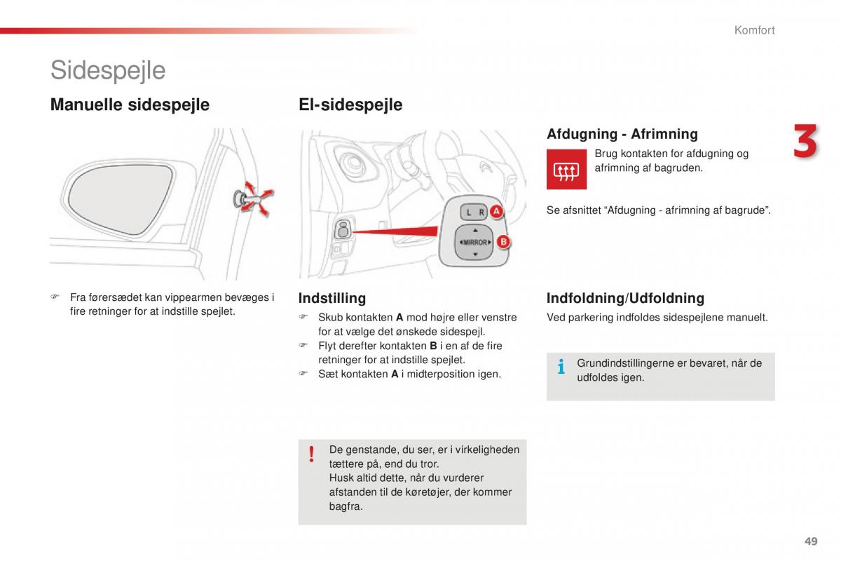 Citroen C1 II 2 Bilens instruktionsbog / page 51