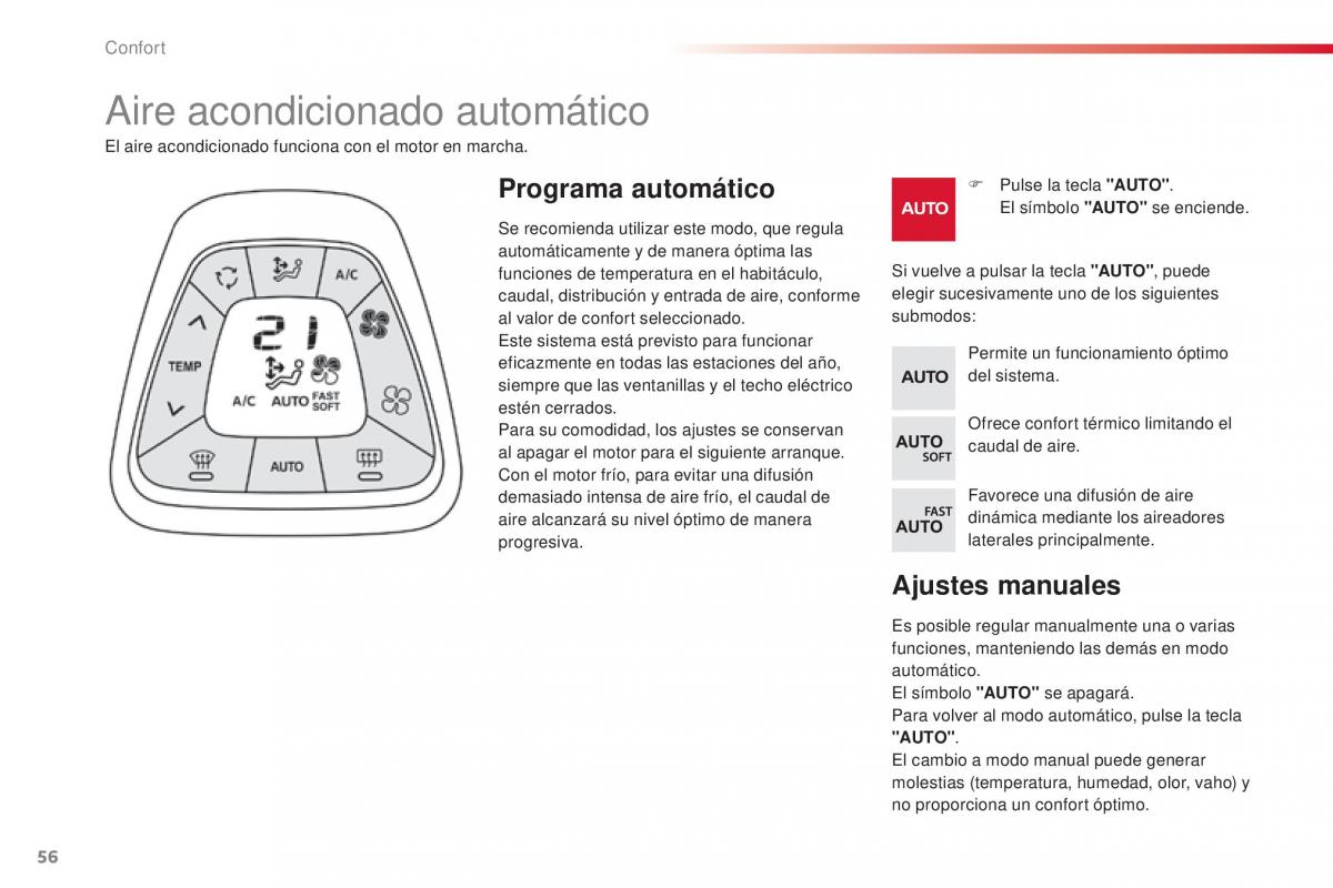 Citroen C1 II 2 manual del propietario / page 58