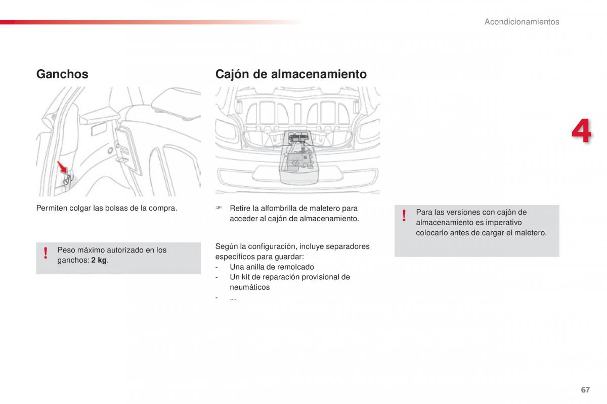 Citroen C1 II 2 manual del propietario / page 69