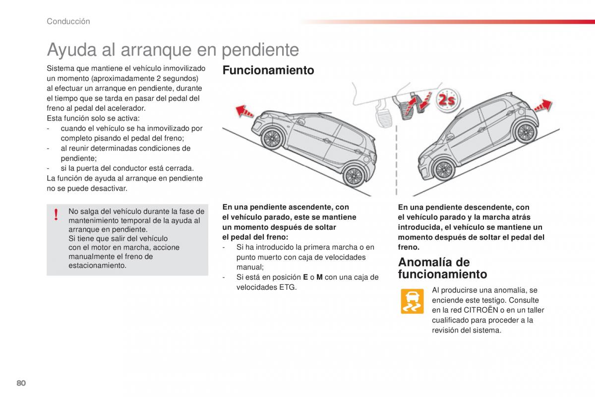 Citroen C1 II 2 manual del propietario / page 82