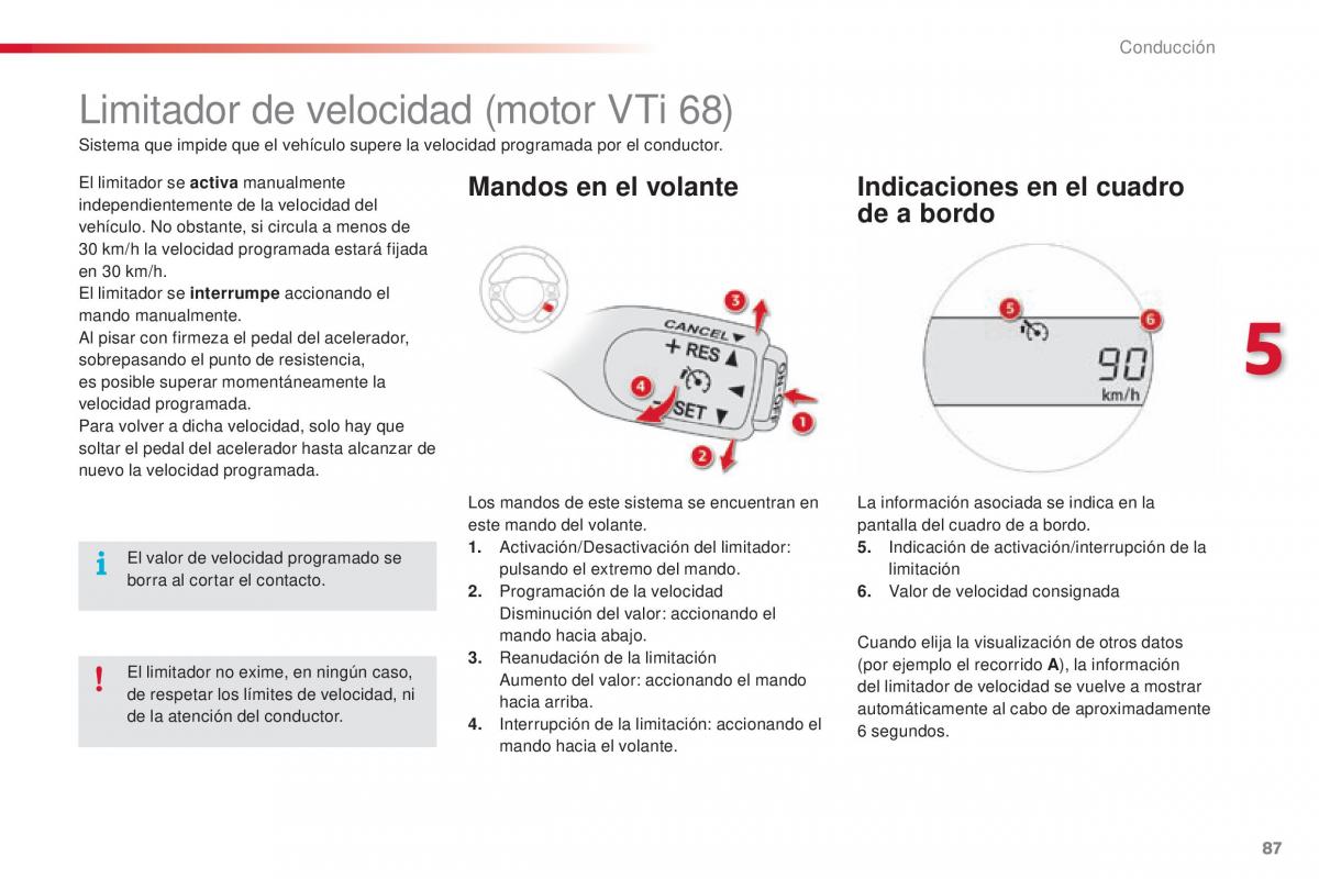 Citroen C1 II 2 manual del propietario / page 89