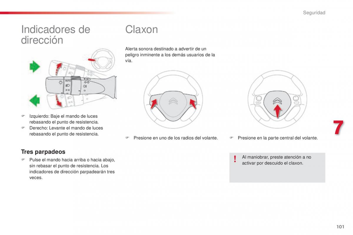 Citroen C1 II 2 manual del propietario / page 103