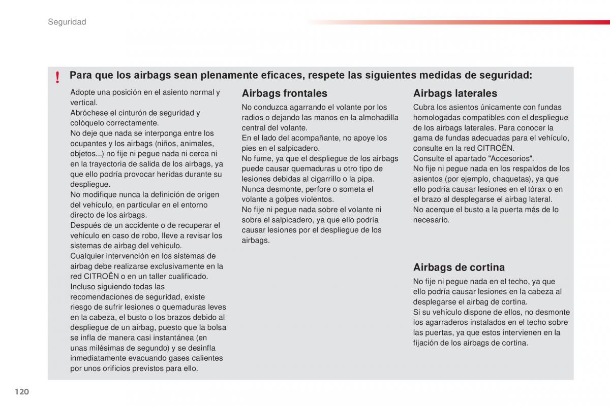 Citroen C1 II 2 manual del propietario / page 122