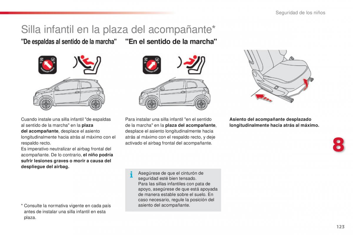 Citroen C1 II 2 manual del propietario / page 125