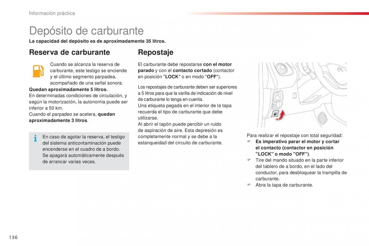 Citroen C1 II 2 manual del propietario / page 138