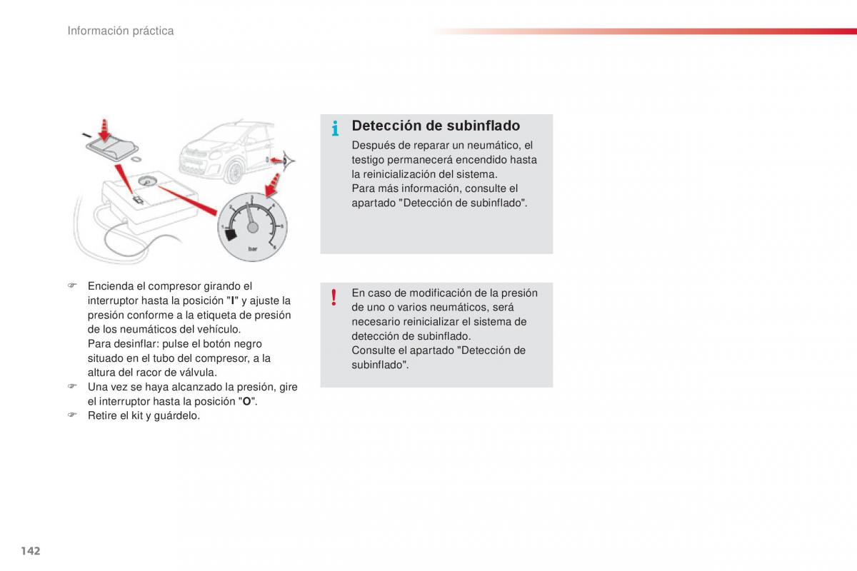 Citroen C1 II 2 manual del propietario / page 144