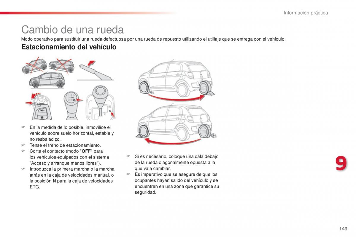 Citroen C1 II 2 manual del propietario / page 145