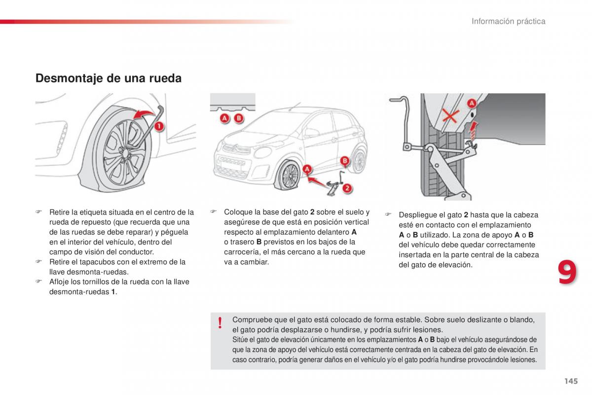 Citroen C1 II 2 manual del propietario / page 147