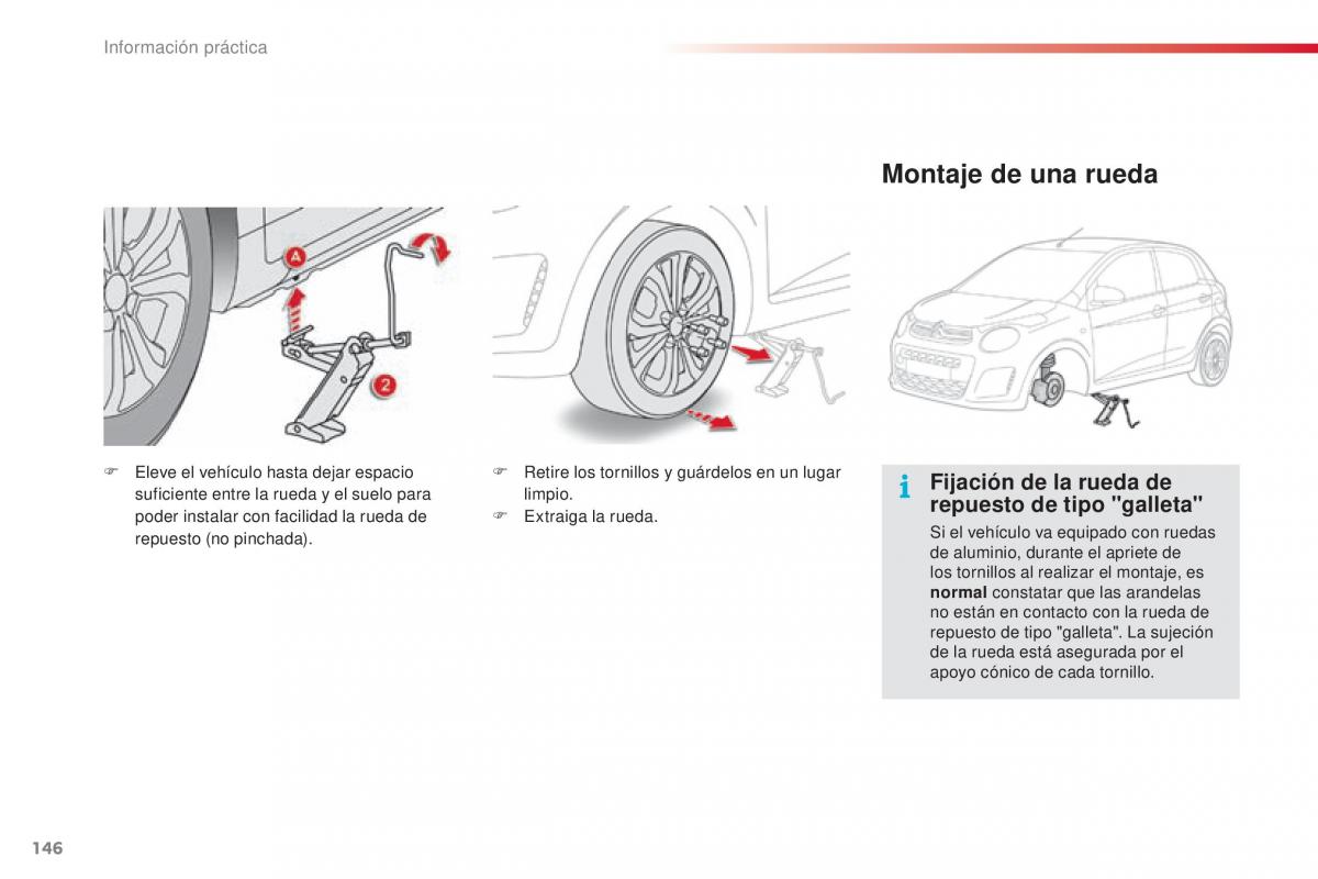 Citroen C1 II 2 manual del propietario / page 148