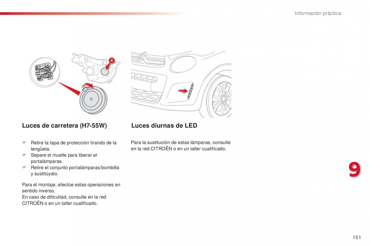 Citroen C1 II 2 manual del propietario / page 153