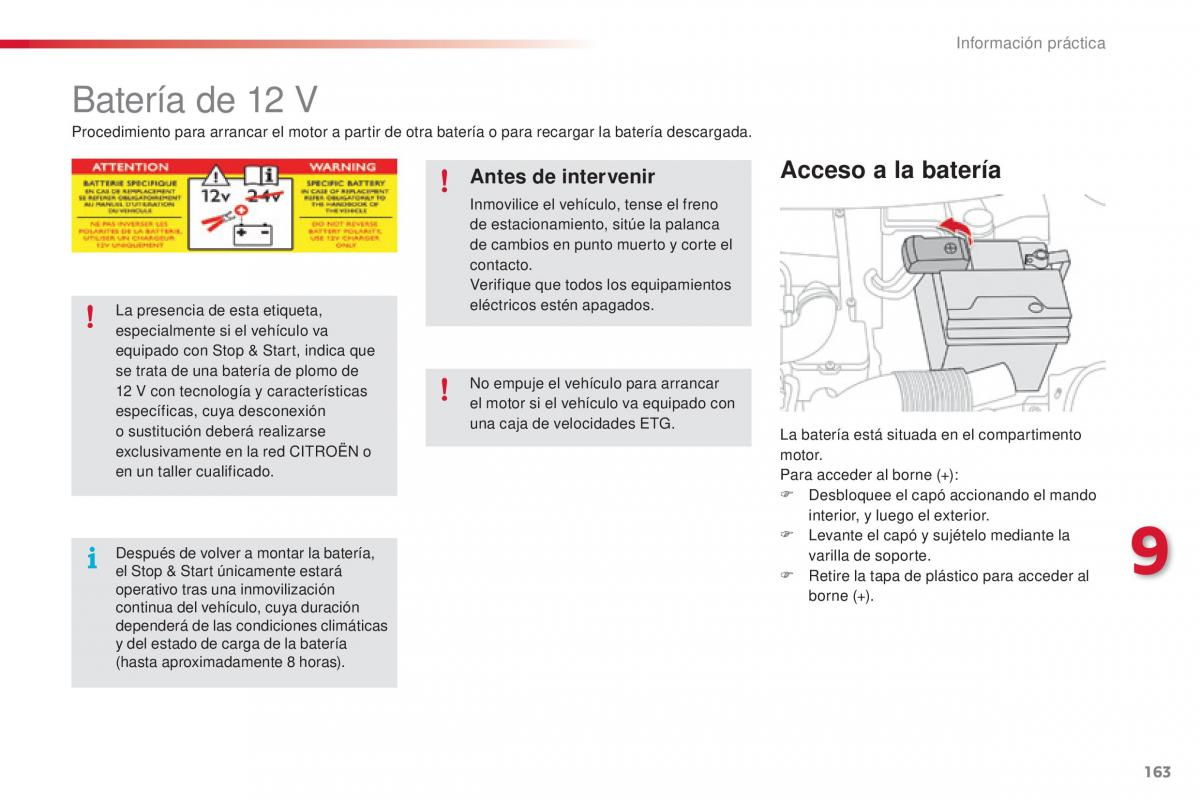 Citroen C1 II 2 manual del propietario / page 165