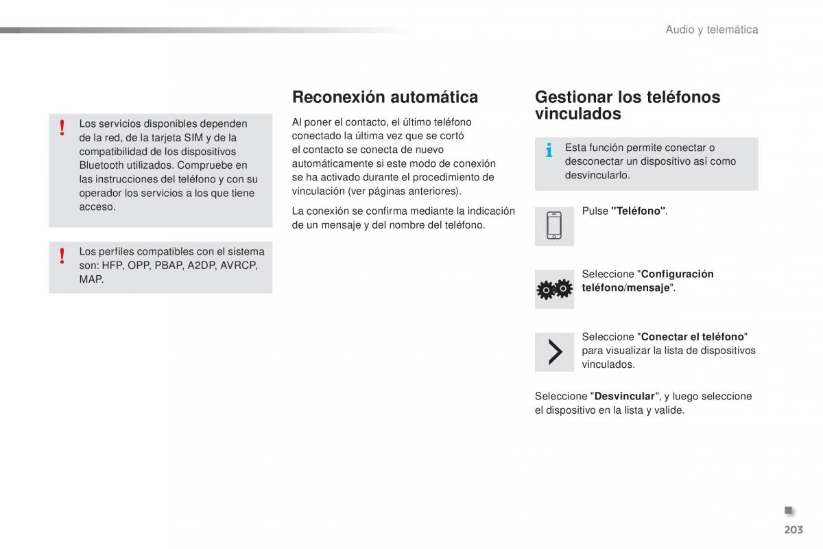 Citroen C1 II 2 manual del propietario / page 205