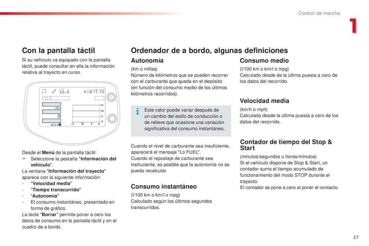 Citroen C1 II 2 manual del propietario / page 29