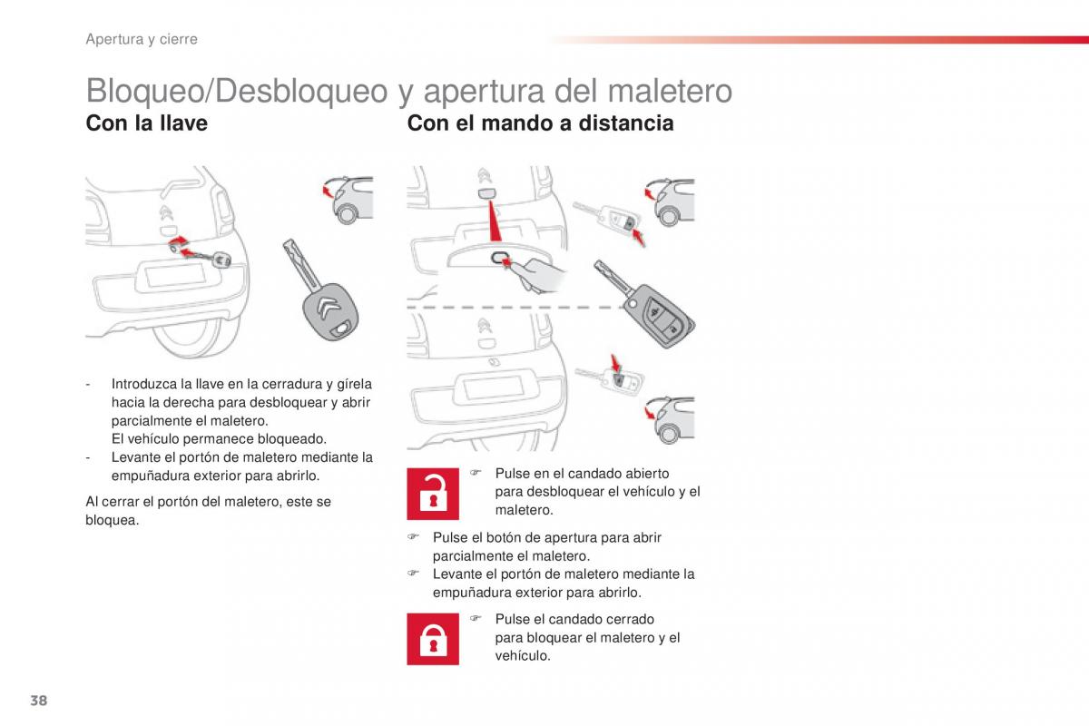 Citroen C1 II 2 manual del propietario / page 40