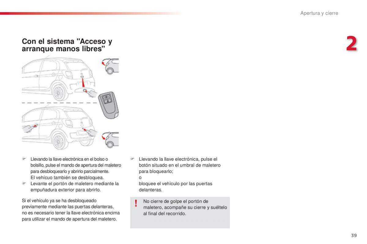 Citroen C1 II 2 manual del propietario / page 41