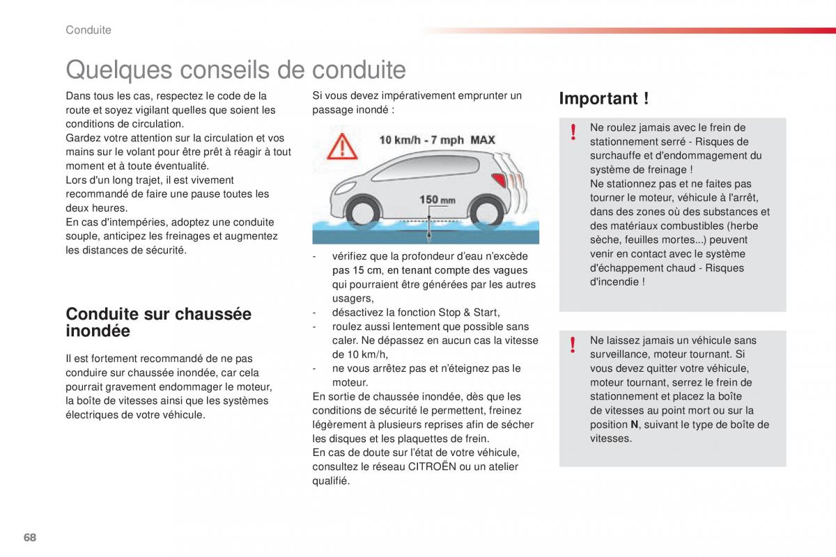 Citroen C1 II 2 manuel du proprietaire / page 70