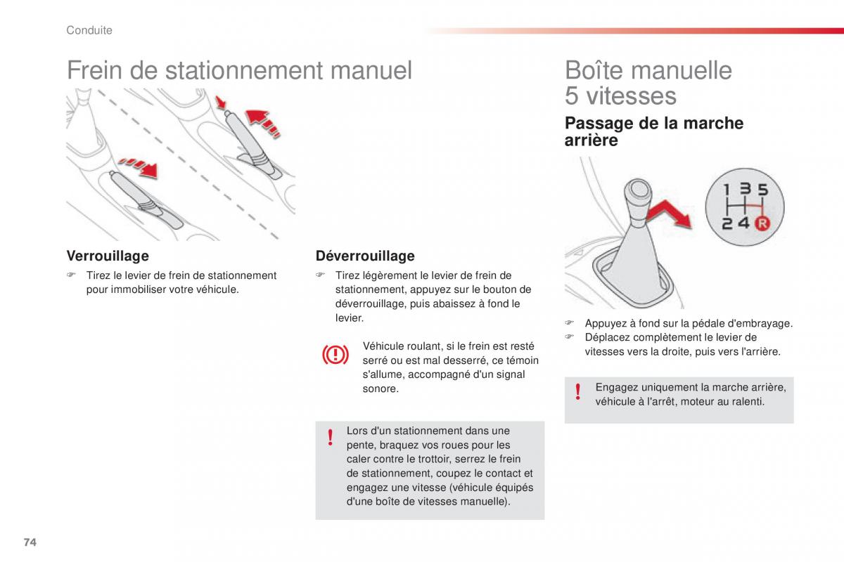 Citroen C1 II 2 manuel du proprietaire / page 76