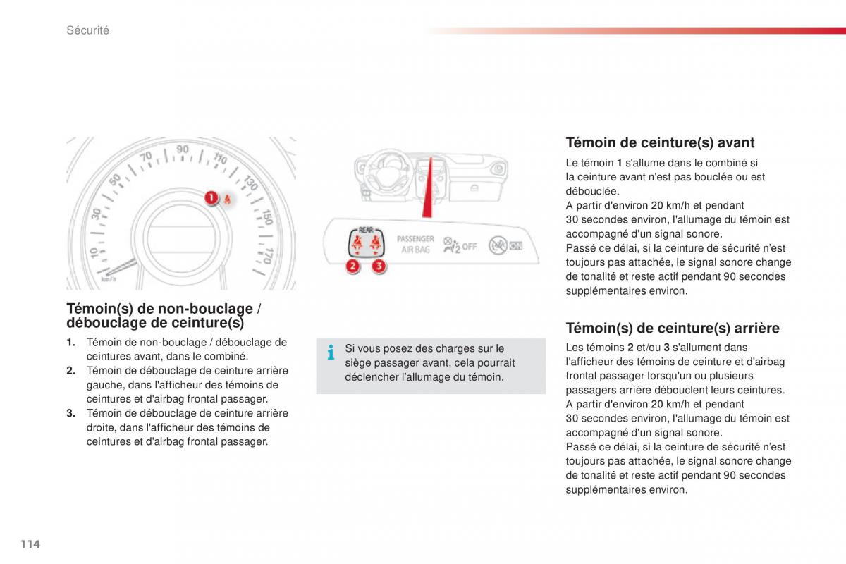 Citroen C1 II 2 manuel du proprietaire / page 116