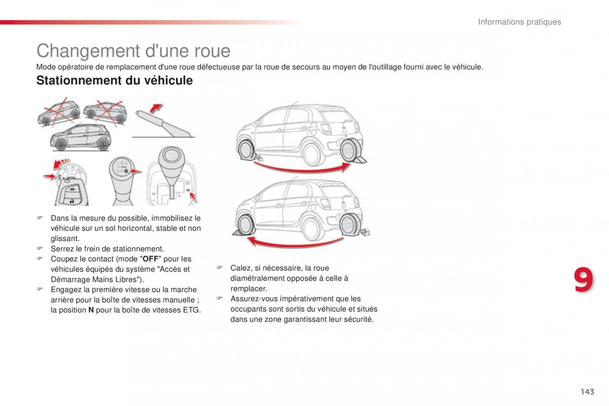 Citroen C1 II 2 manuel du proprietaire / page 145