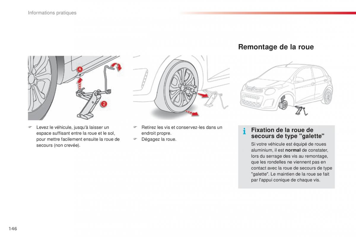 Citroen C1 II 2 manuel du proprietaire / page 148